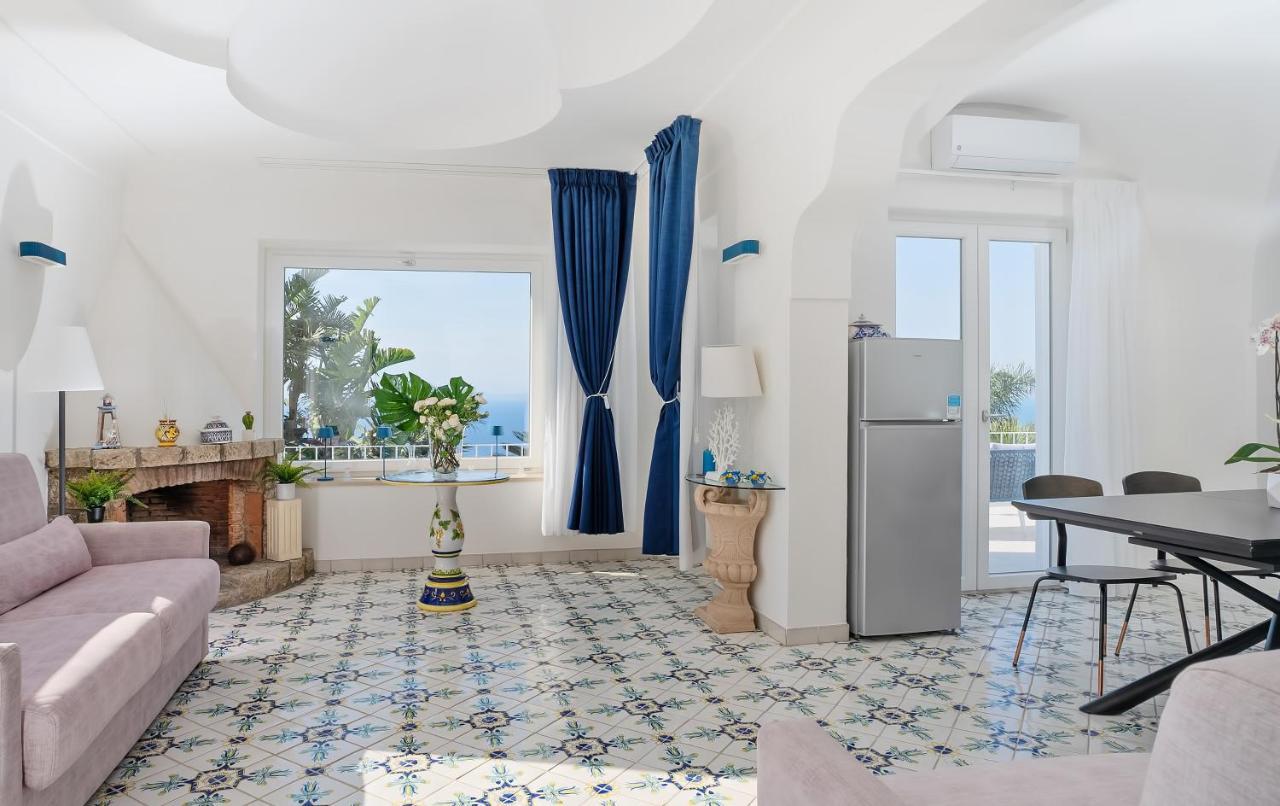 Capri Blue Luxury Villa Le Tre Monelle 아나카프리 외부 사진